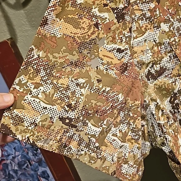 Awesome DUCK CAMP XXXL premium wing shootinh camo nylon shirt sleeve shirt EUC - Picture 6 of 9